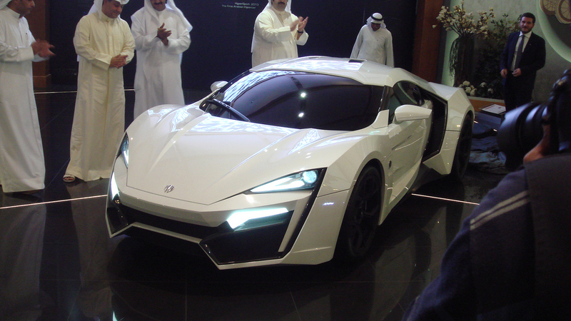 Illustration for article titled Arab worlds first car and Worlds most expensive SuperCar was unveiled in Kuwait